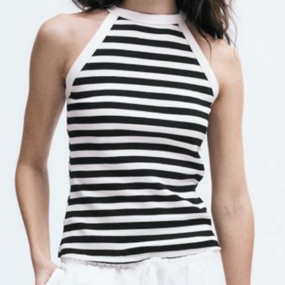 Ribbed tank top